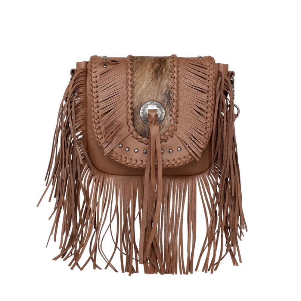 Montana West Genuine Leather Crossbody
